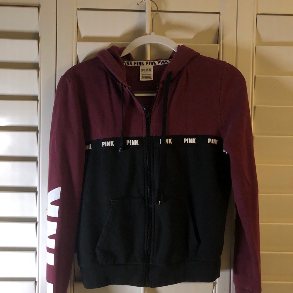 Maroon Jacket by Pink